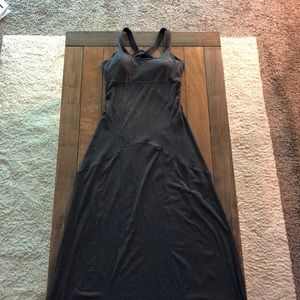 Athleta grey sleeveless maxi